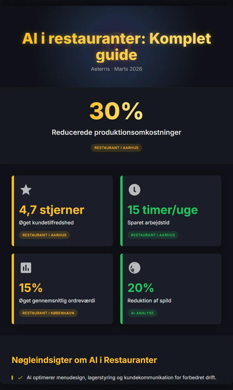 Infographic: Saadan Loeser Du Komplekse Produkter I Din Restaurant Komple
